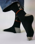 Vulpés HeatSock - Intelligente Beheizbare Socken | Smartphone Steuerung | Merinowolle