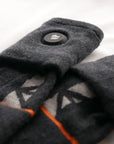 Vulpés HeatSock - Intelligente Beheizbare Socken | Smartphone Steuerung | Merinowolle