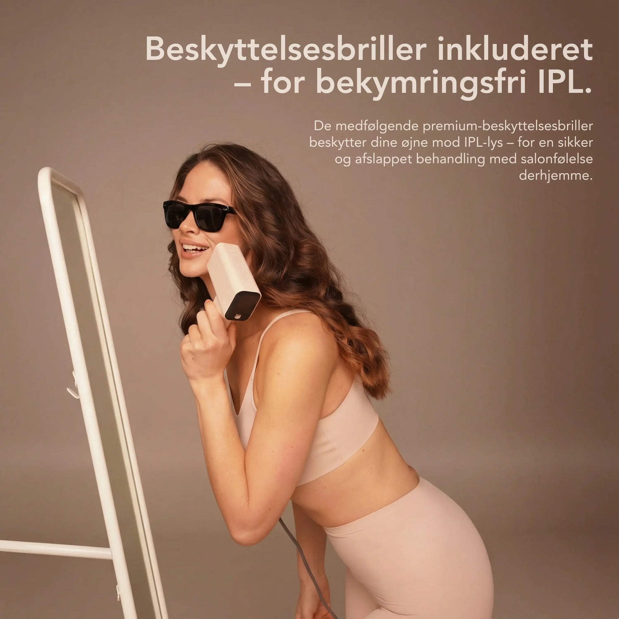 [DA] IPL Elysea – premium hårfjerning. Beskyttelsesbriller inkluderet – for bekymringsfri IPL.