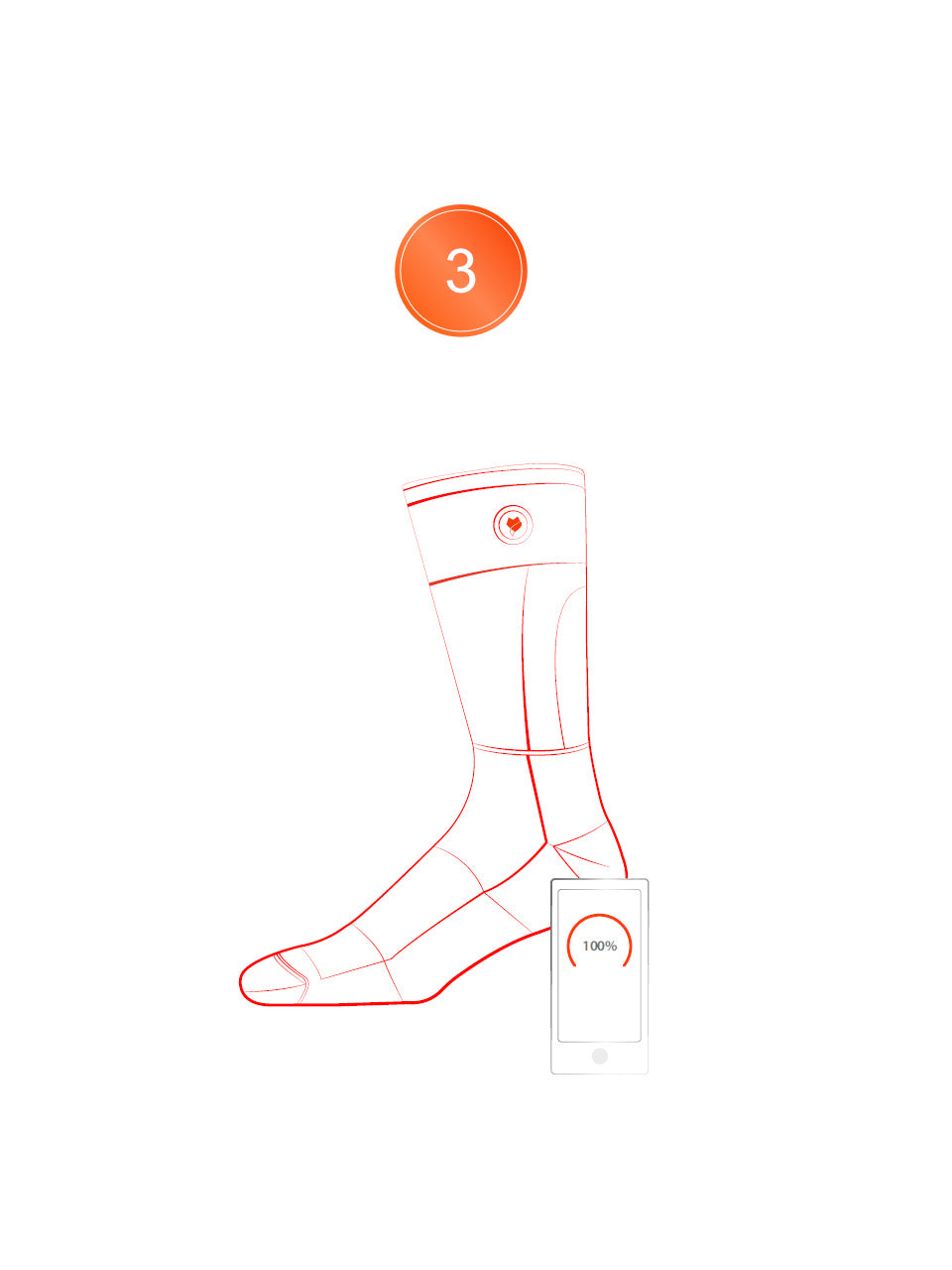 Vulpés HeatSock - smart heated socks with smart features