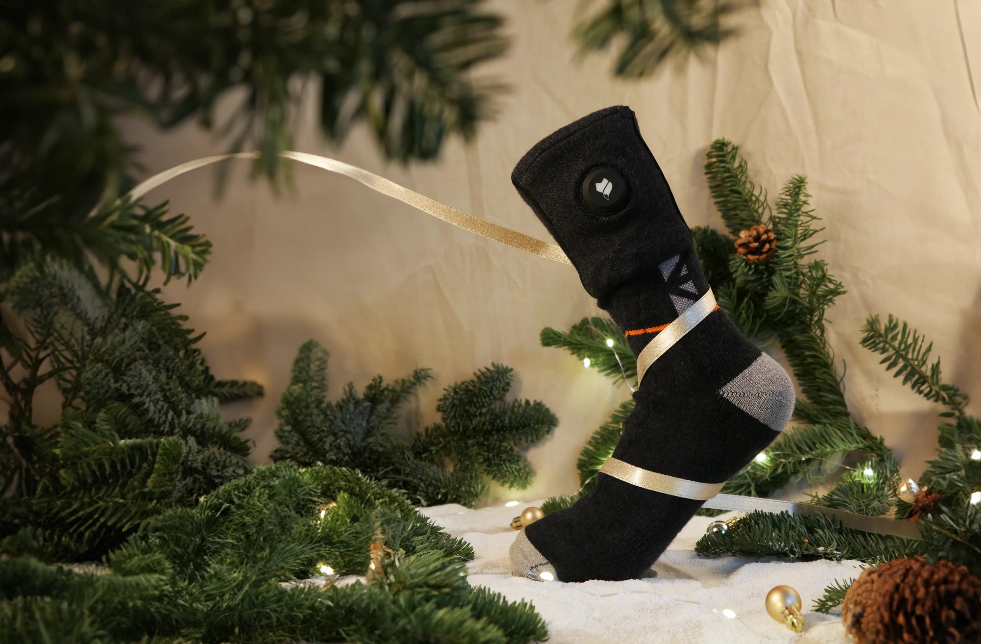 beheizbare warme socke für den winter warm heated sock vulpes heatsock v1 warm feet