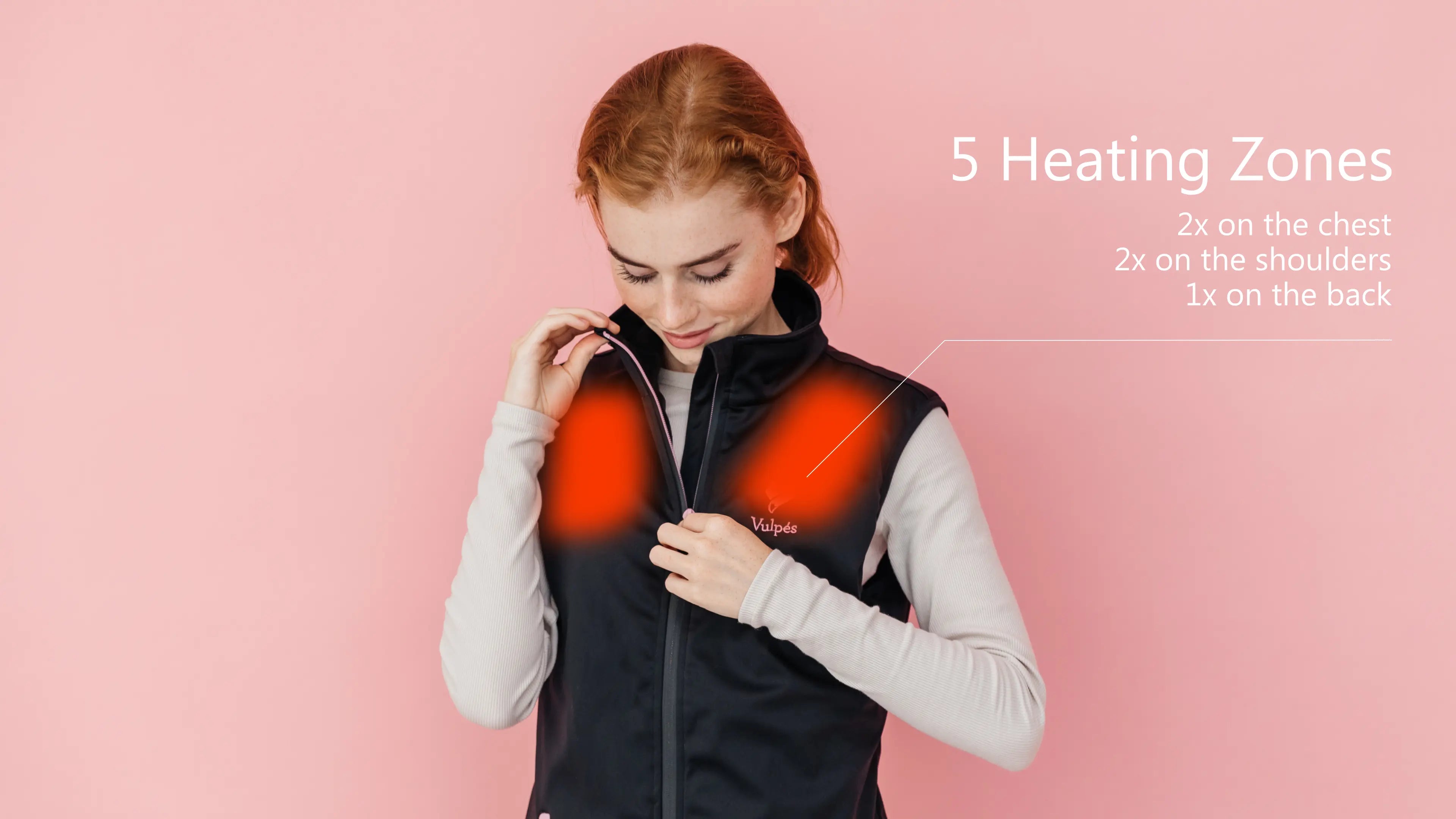 Women&#39;s Smart Heated Vest | Women&#39;s Heated Vest | Vulpés Store